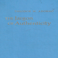 adorno the jargon of authenticity